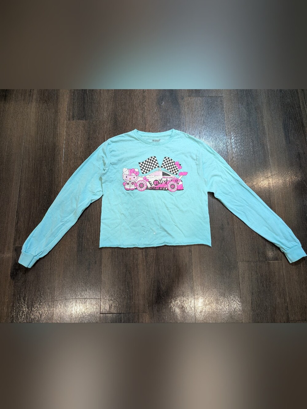 Hello Kitty sz. S teal long sleeve t-shirt